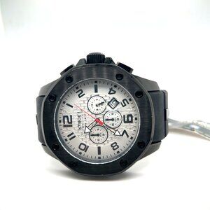 KYBOE! # KYM.55-001 Giant Chrono 55 Chronograph Men Watch w/ Silicone Strap